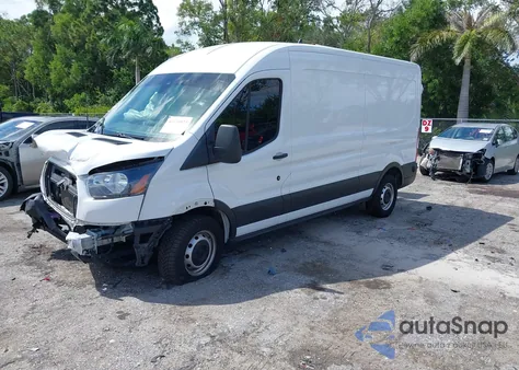 2022 Ford Transit z USA, uszkodzony, nr VIN 1FTBR1C87NKA35460